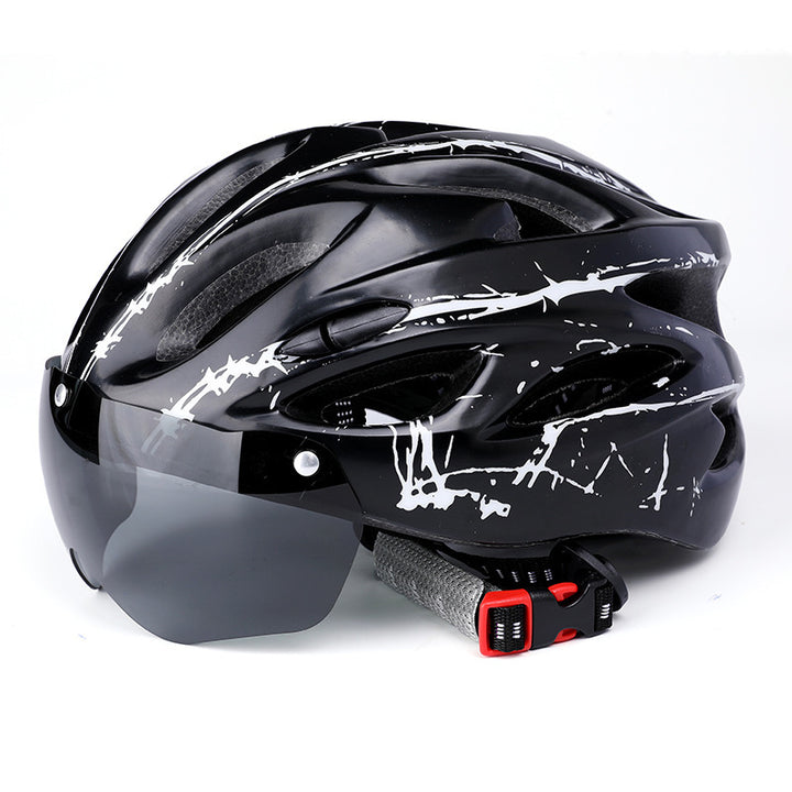 Aerodynamic bicycle helmet Bowlift