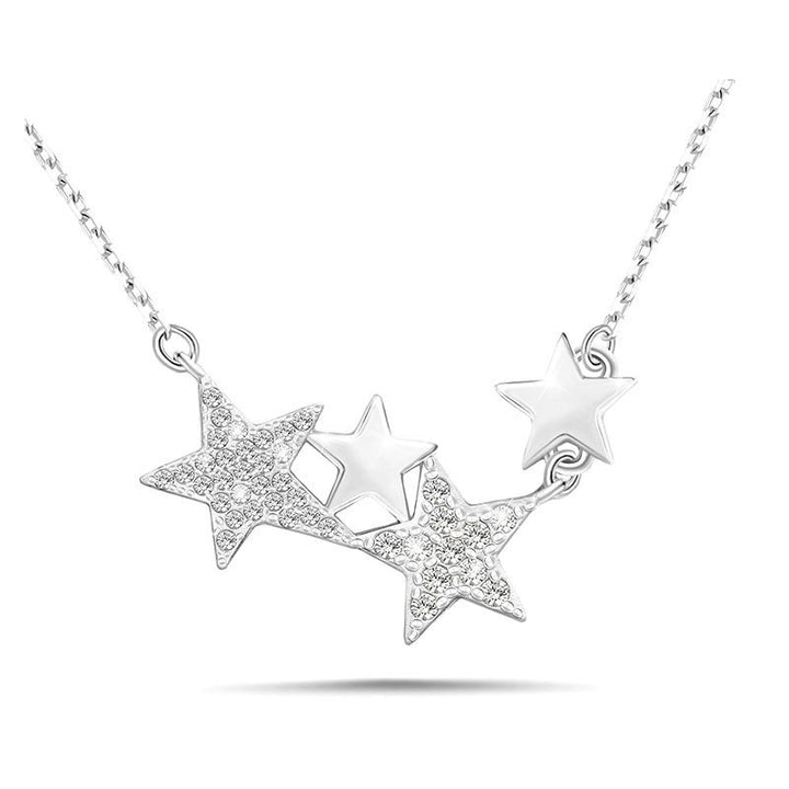 Celestial Star Cluster Necklace Bowlift