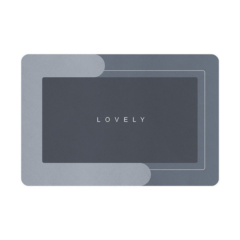 Large Rectangular Anti-Slip Silicone Placemat With Heat-Resistant Surface And Raised Edge Splash Guard