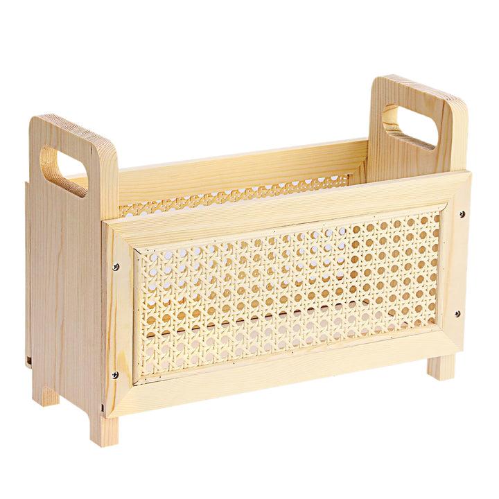 Rectangular Woven Storage Basket Bowlift