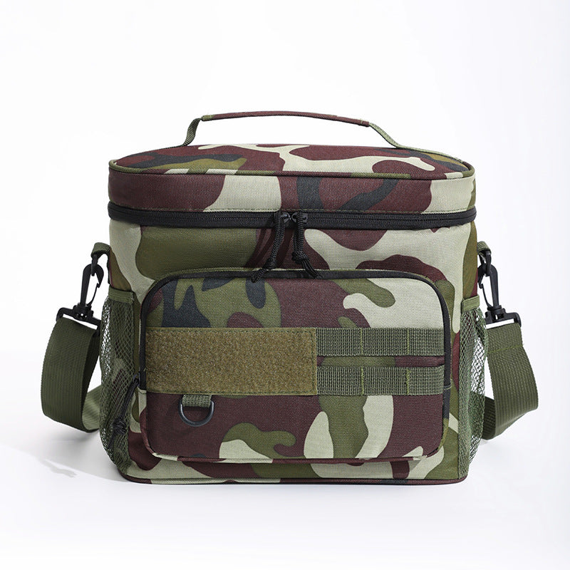 Insulated Camo Lunch Cooler Bag Bowlift