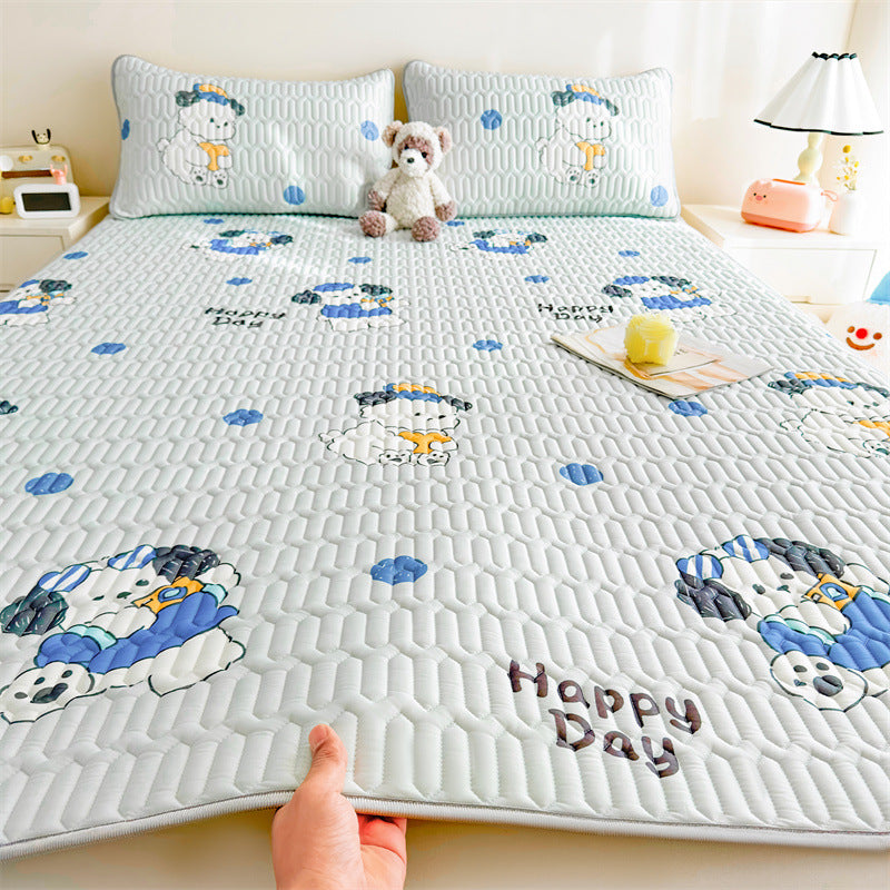 Playful Rainbow Mattress Protector