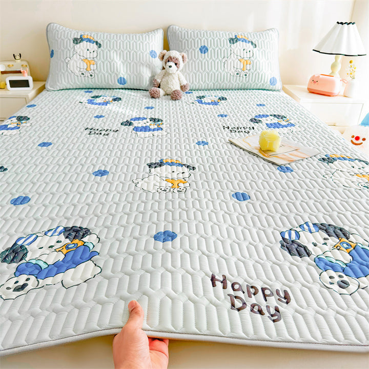 Playful Rainbow Mattress Protector