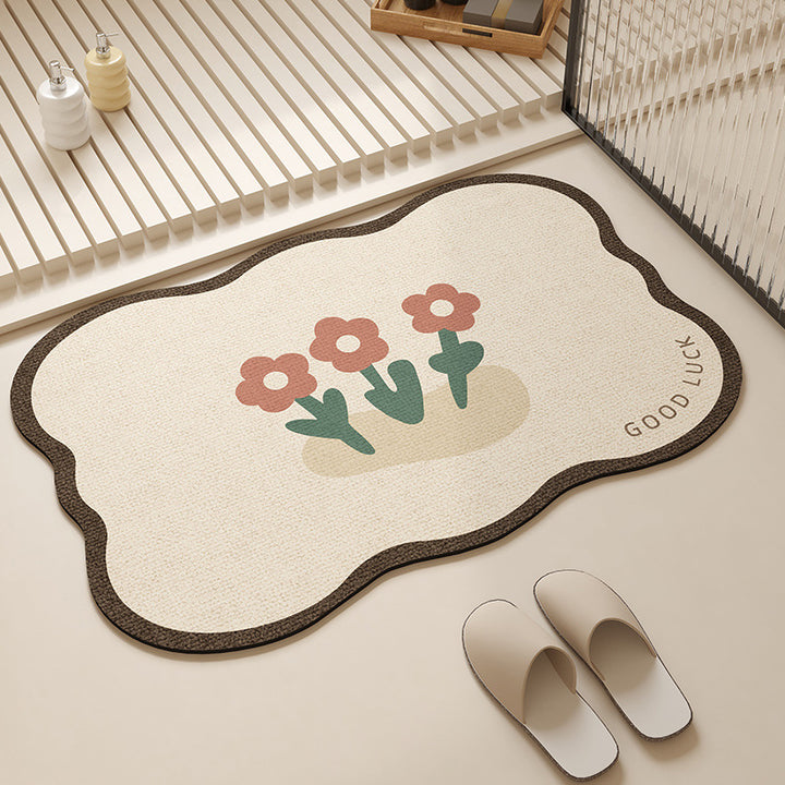 Playful Pet-Themed Absorbent Mat Bowlift