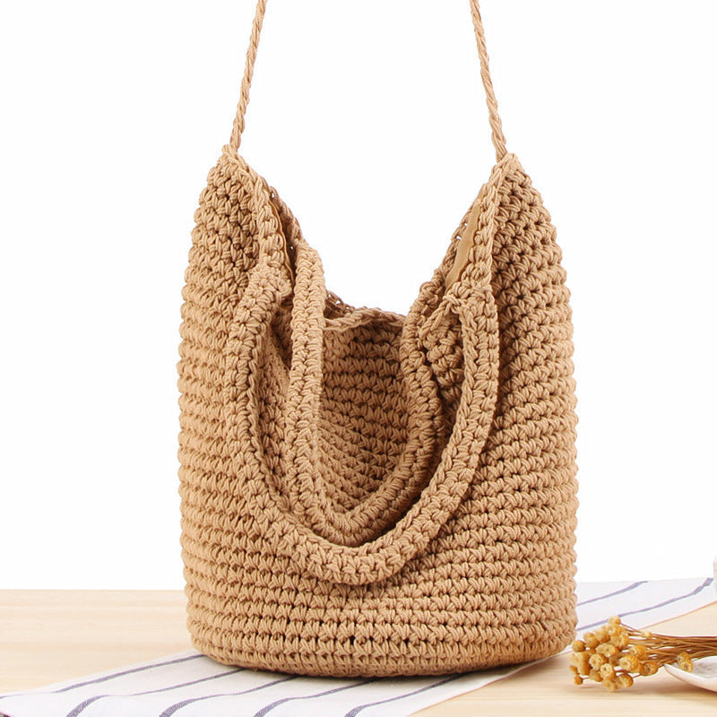 Hand-knotted tote bag with sophisticated design Bowlift