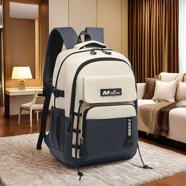 Fashionable Multi-Compartment Backpack Bowlift