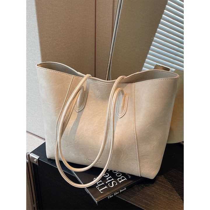 Premium Leather Tote Bag Bowlift
