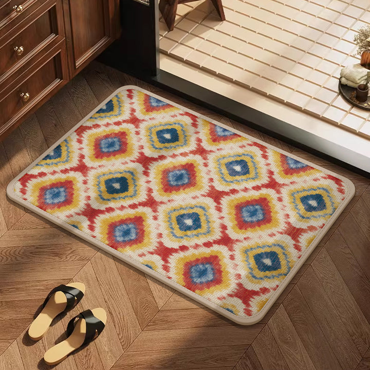 Artistic Patterned Kitchen Mat