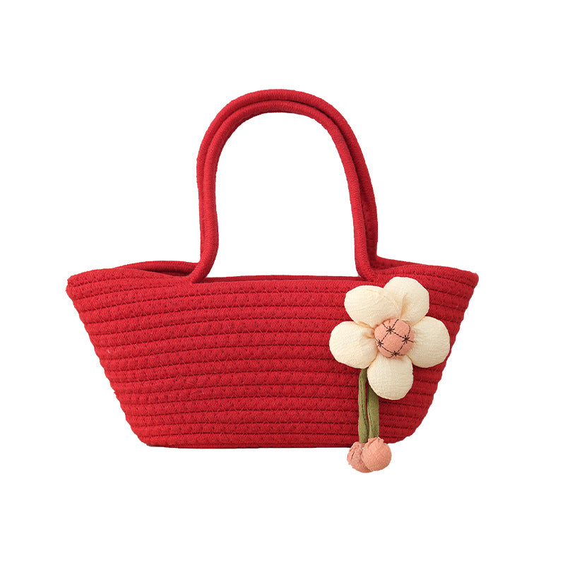 Flower-shaped tote bag Bowlift