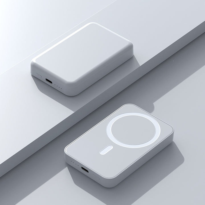 Magnetic power bank with innovative wireless charging function Bowlift
