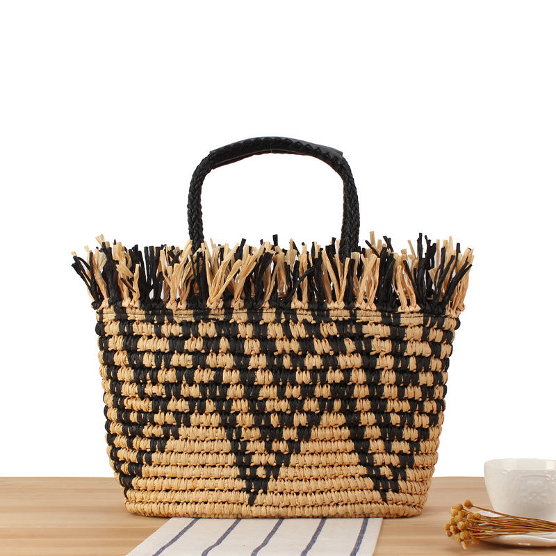 Practical Macrame Beach Bag Bowlift