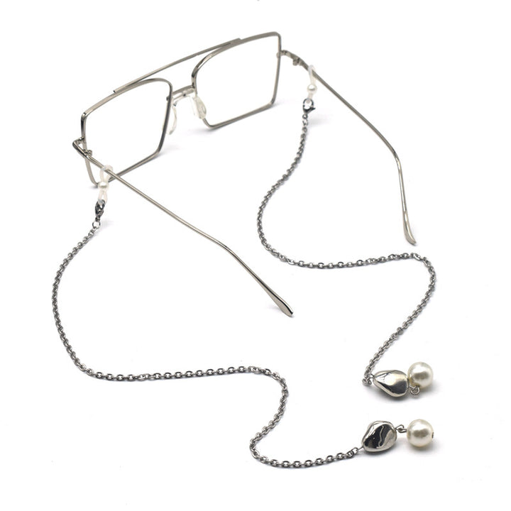 Elegant Adjustable Pearl Chain Earrings Bowlift