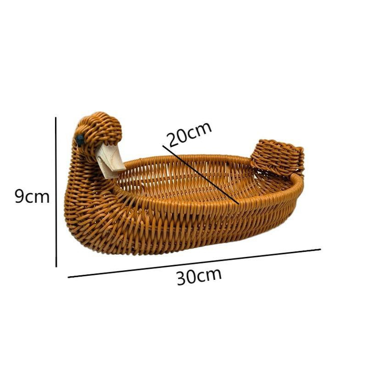 Decorative Duck Woven Bowlift