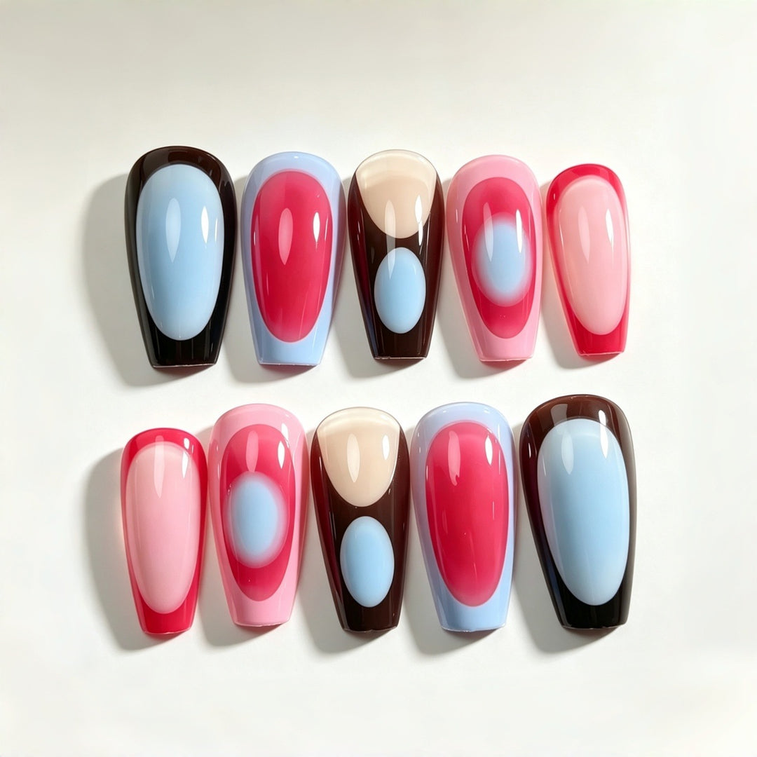 Artificial nails in modern design Bowlift