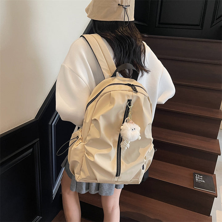 Multifunctional leisure backpack with practical viewing compartment Bowlift