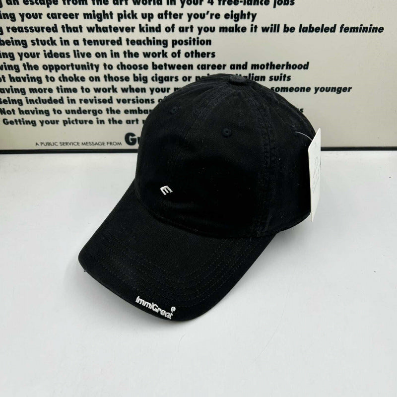 Unisex Relaxed-Fit Adjustable Cotton Cap Bowlift