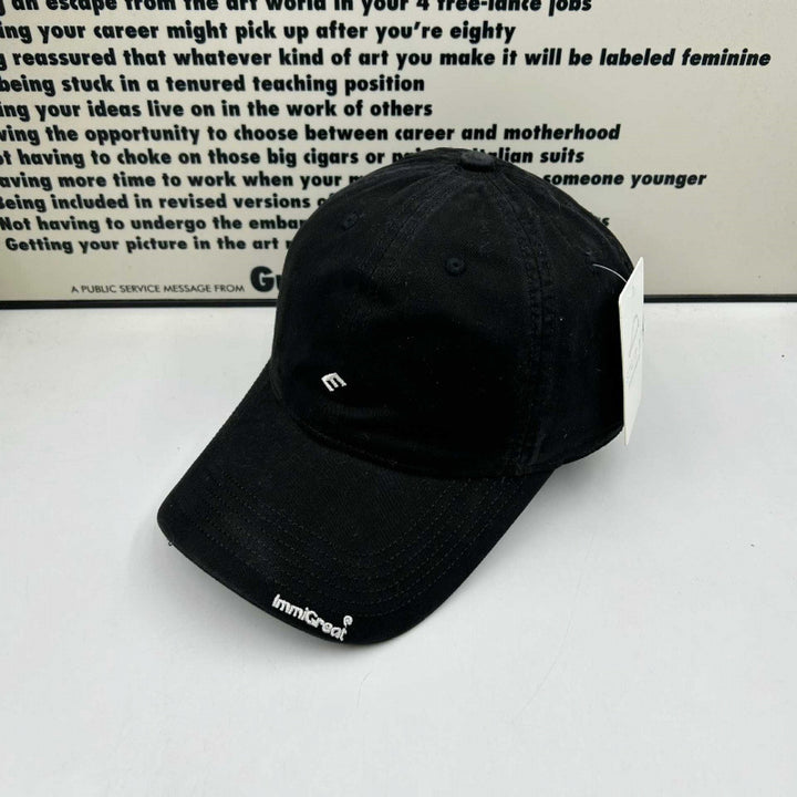 Unisex Relaxed-Fit Adjustable Cotton Cap Bowlift