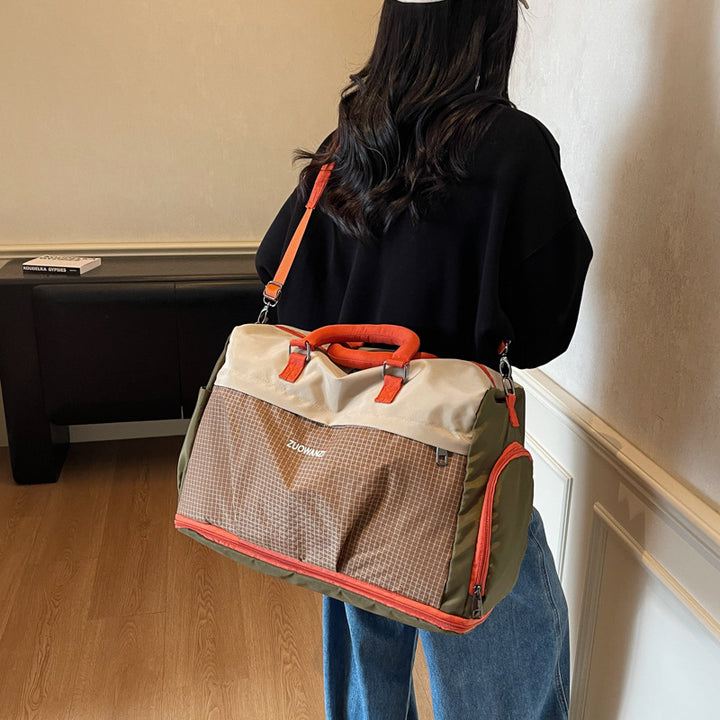 Versatile Structured Travel Duffel Bag Bowlift