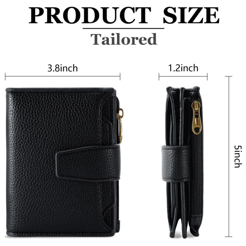 Noble wallet with RFID protection and coin pocket Bowlift