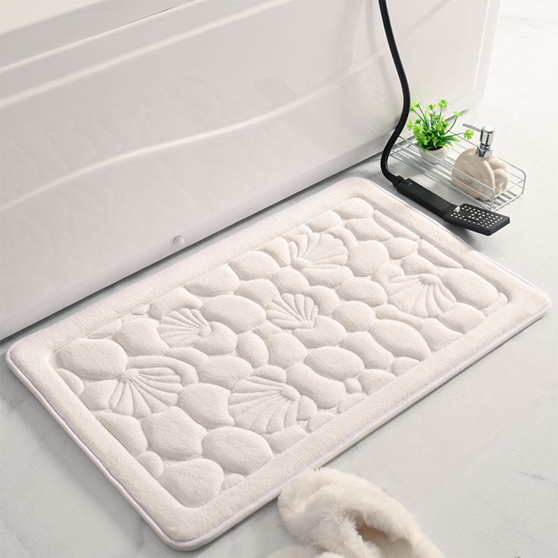 Coastal Pebble Design Bath Mat Bowlift