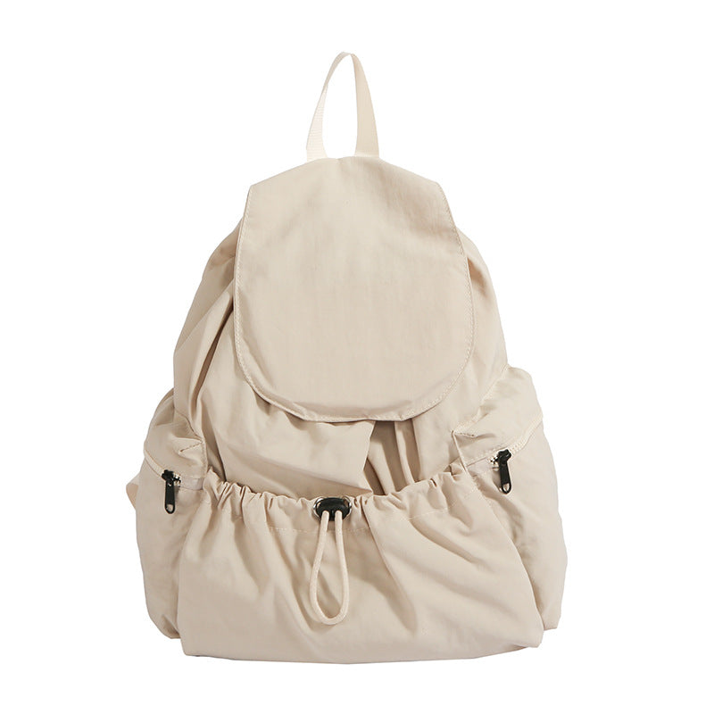 Casual Drawstring Closure Backpack Bowlift