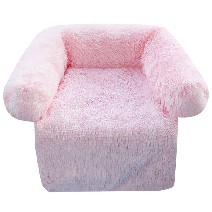 Cozy Textured Dog Bed Chair