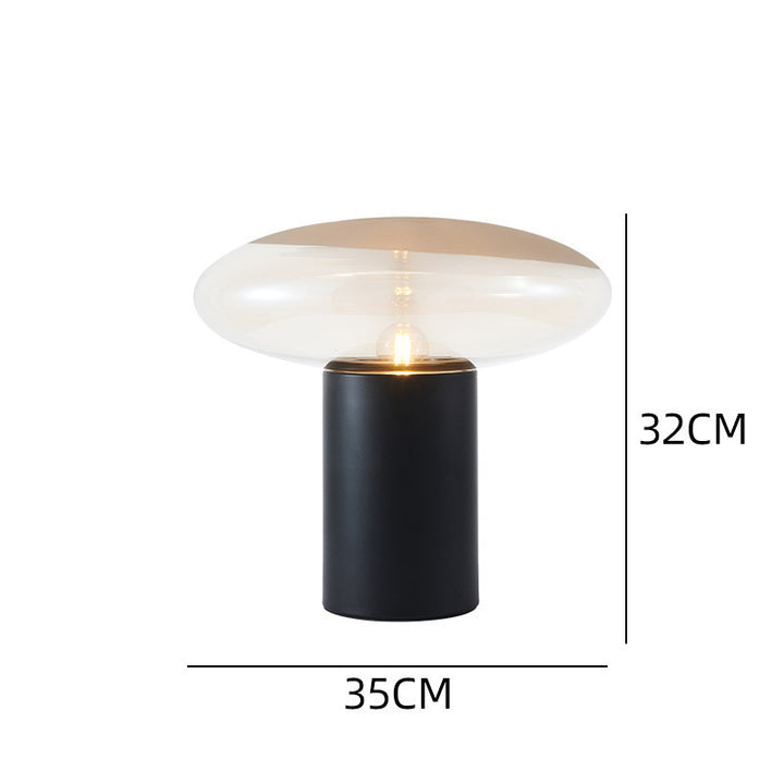 Contemporary Glass Table Lamp