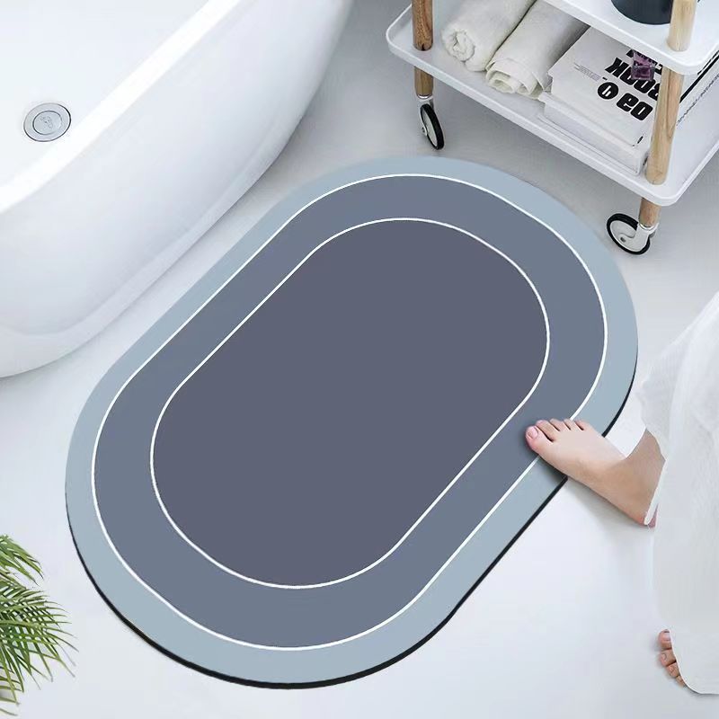 Non-Slip Modern Bath Mat Bowlift