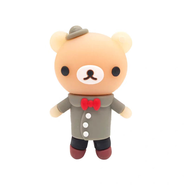 Cute Cartoon Bear Figurine Bowlift