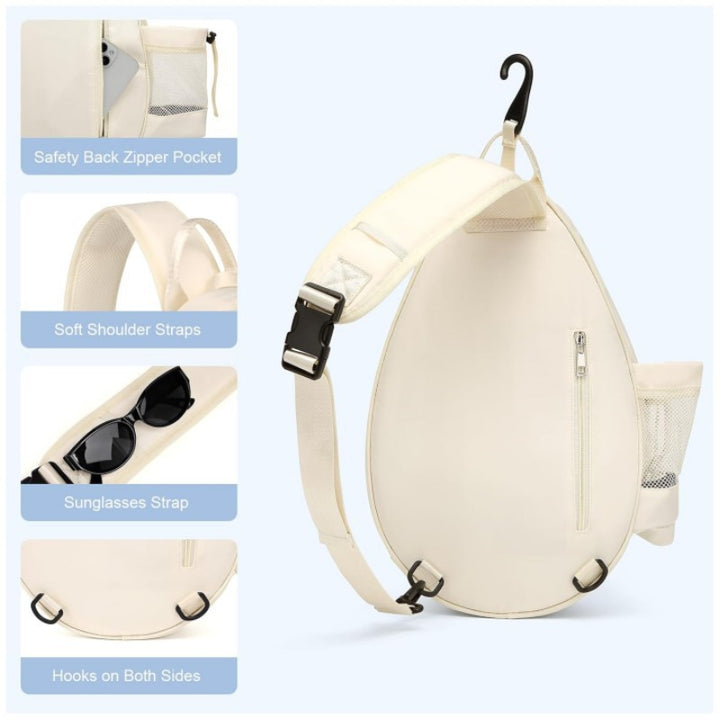 Tennis Racket Sling Backpack Bowlift