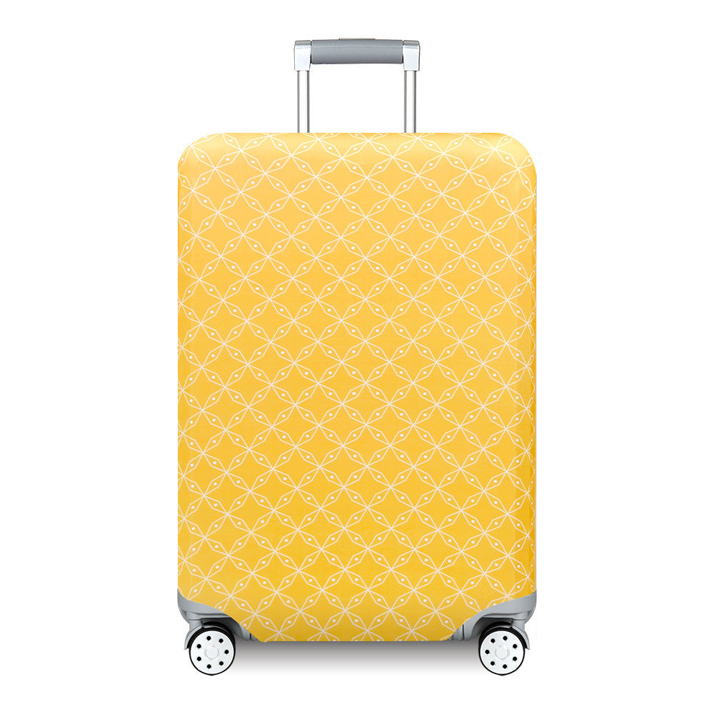 Women's Hard Shell Travel Suitcase with Custom Statement Design Bowlift