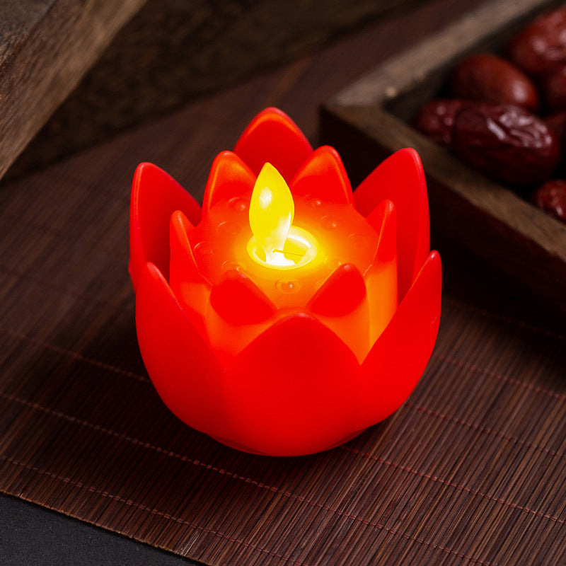LED Lotus Candle