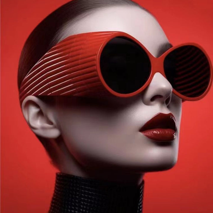 Women's trendy and eye-catching sunglasses with modern design Bowlift