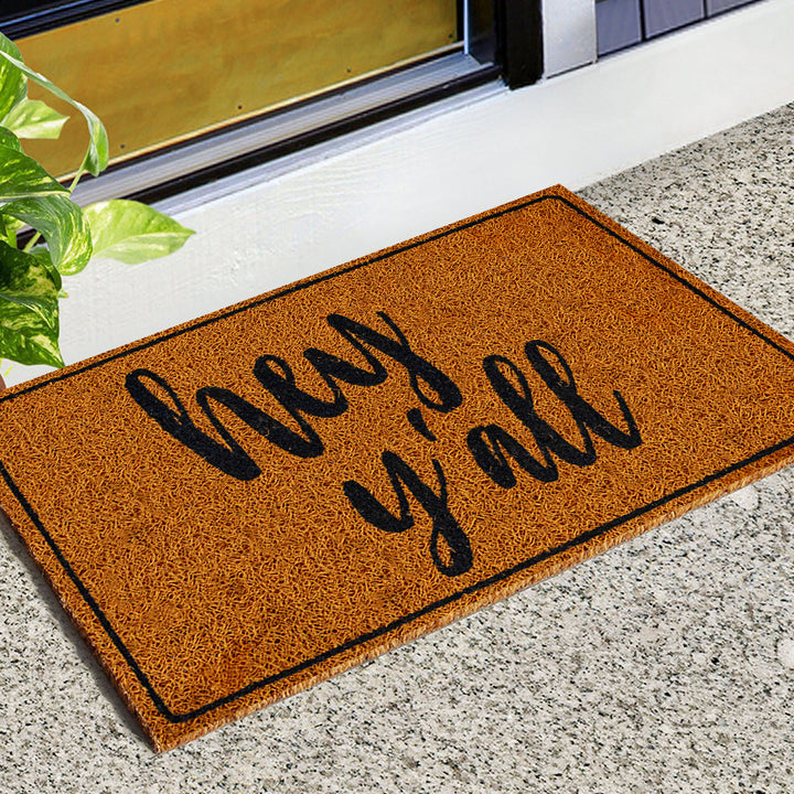 Welcome Door Mat Bowlift