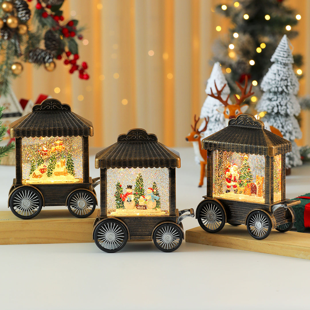 Decorative Christmas Lantern with Musical Feature Bowlift