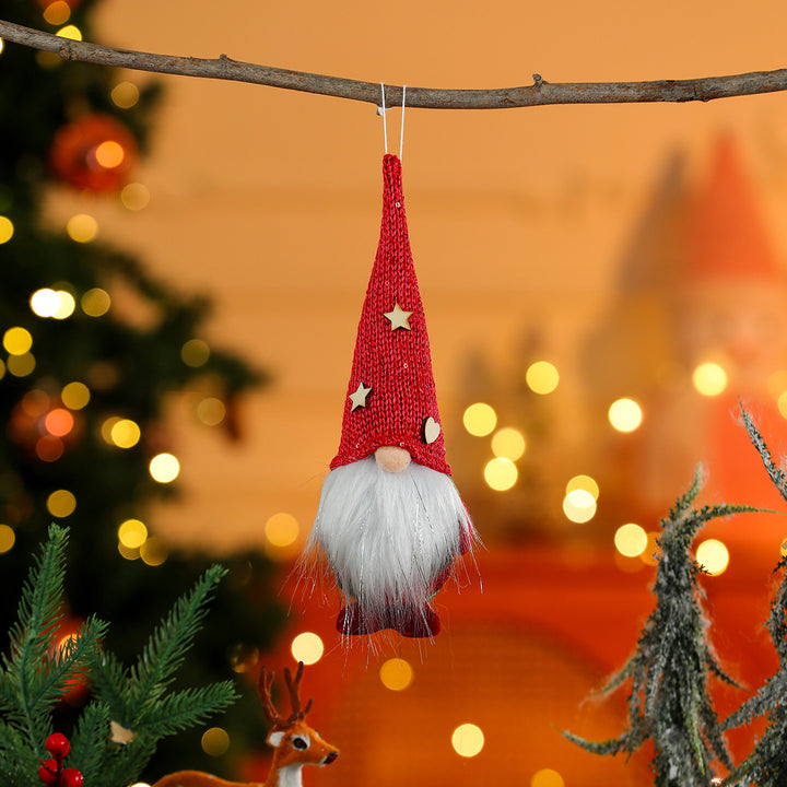 Decorative Plush Gnome Ornament Bowlift