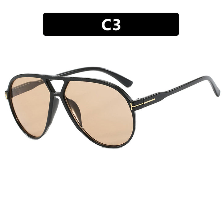 Women's fashionable sunglasses in stylish pilot look Bowlift