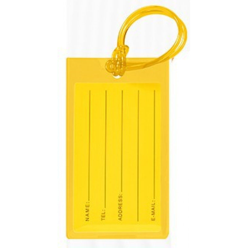 Flexible Travel Identification Tag Bowlift