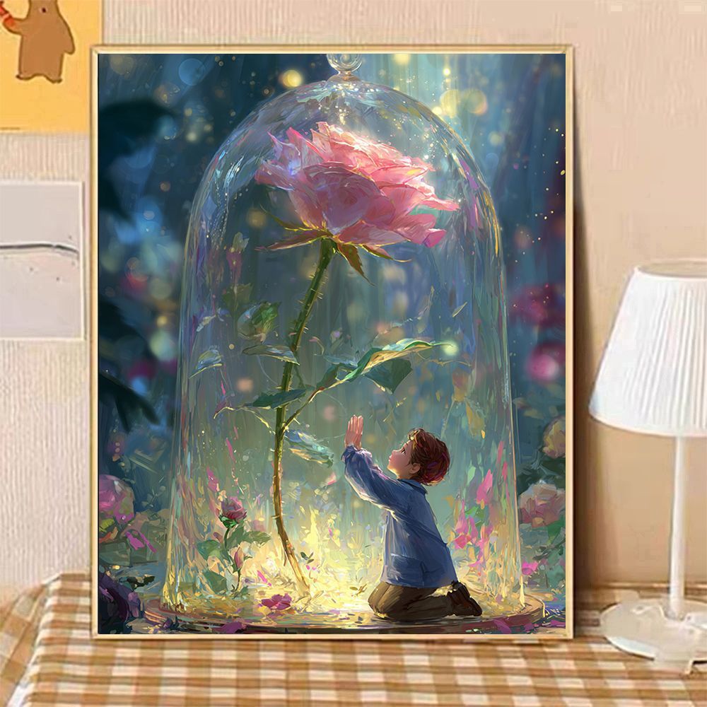 Enchanted Garden Fantasy Art Print Bowlift