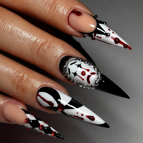 Artificial nails with creative patterns Bowlift