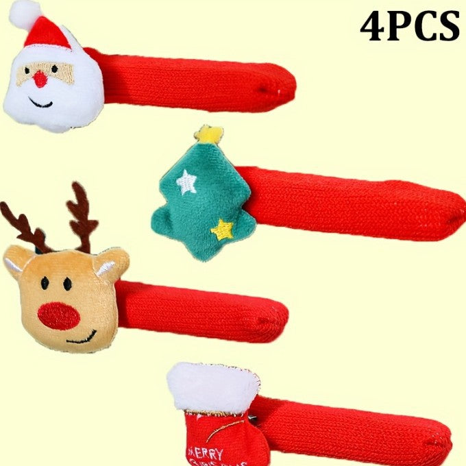 Door handle decoration with Santa Claus Bowlift