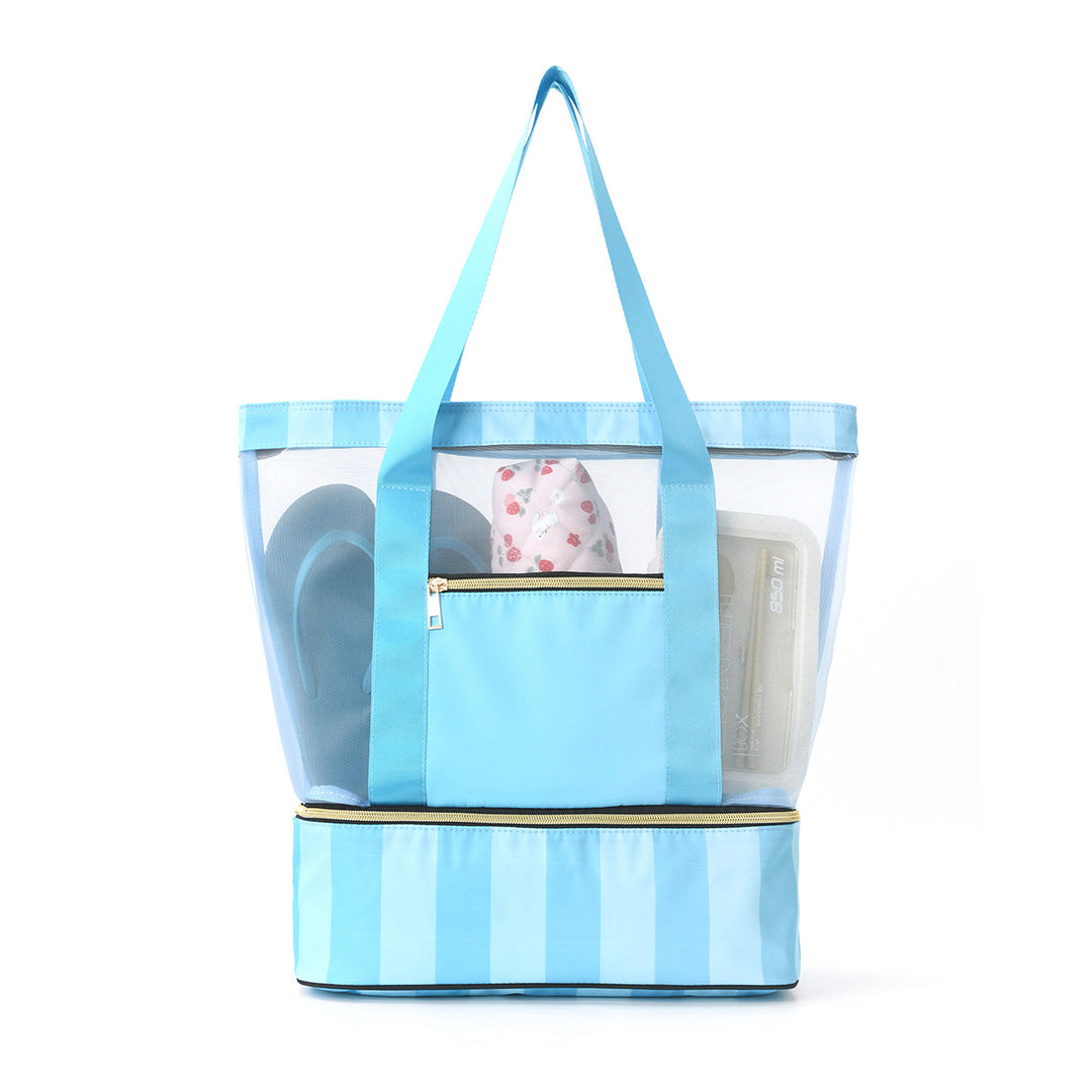 Practical tote bag with mesh design Bowlift