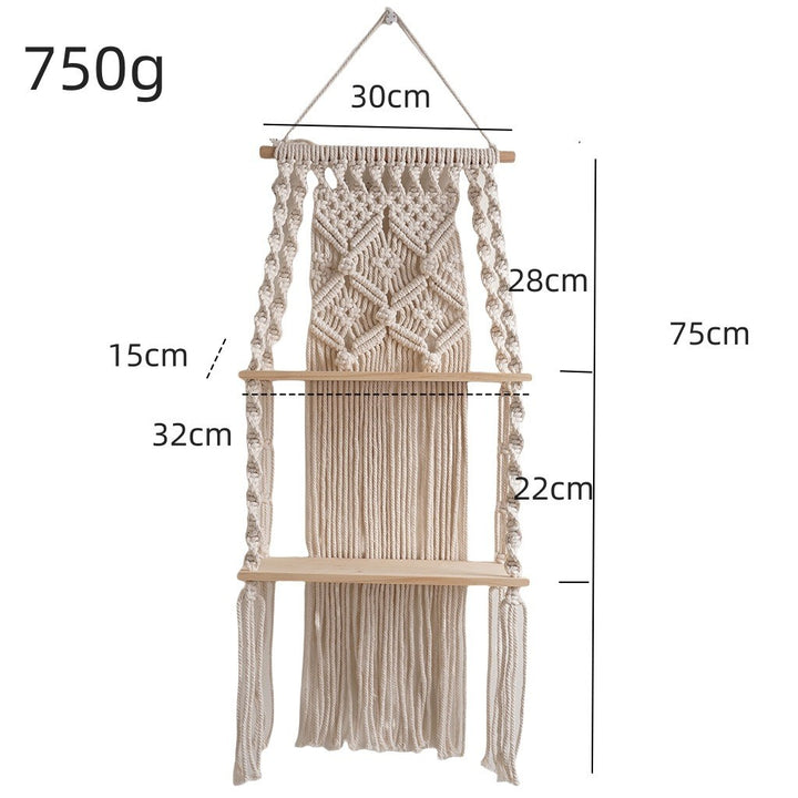 Decorative Macrame Shelf Bowlift