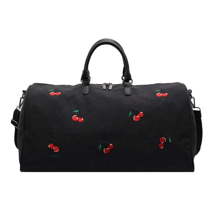 Elegant Embroidered Travel Duffle Bag Bowlift