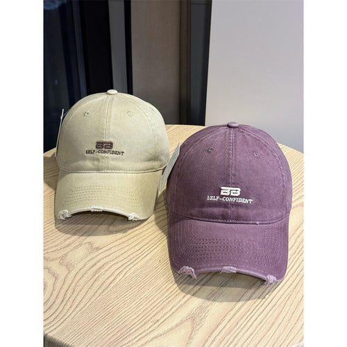 Men's Vintage Distressed Baseball Cap Bowlift