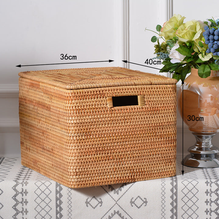 Storage box made of woven material Bowlift