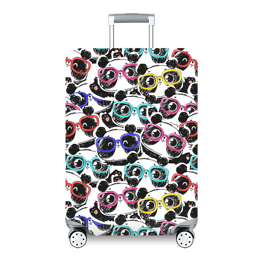 Women's Travel Suitcase with Colorful Floral Design Bowlift