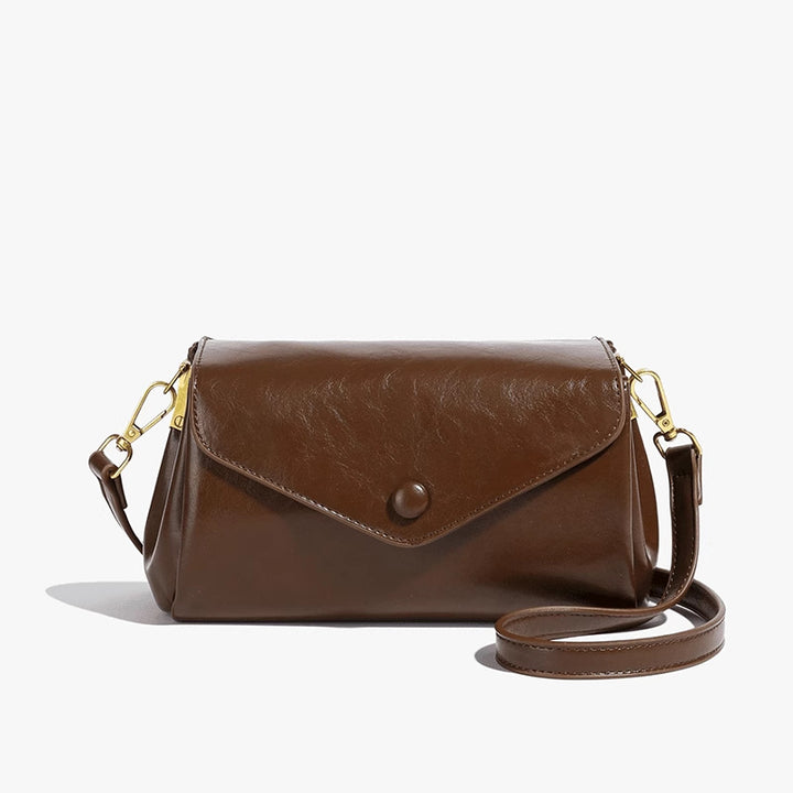 Elegant Leather Clutch Bag Bowlift