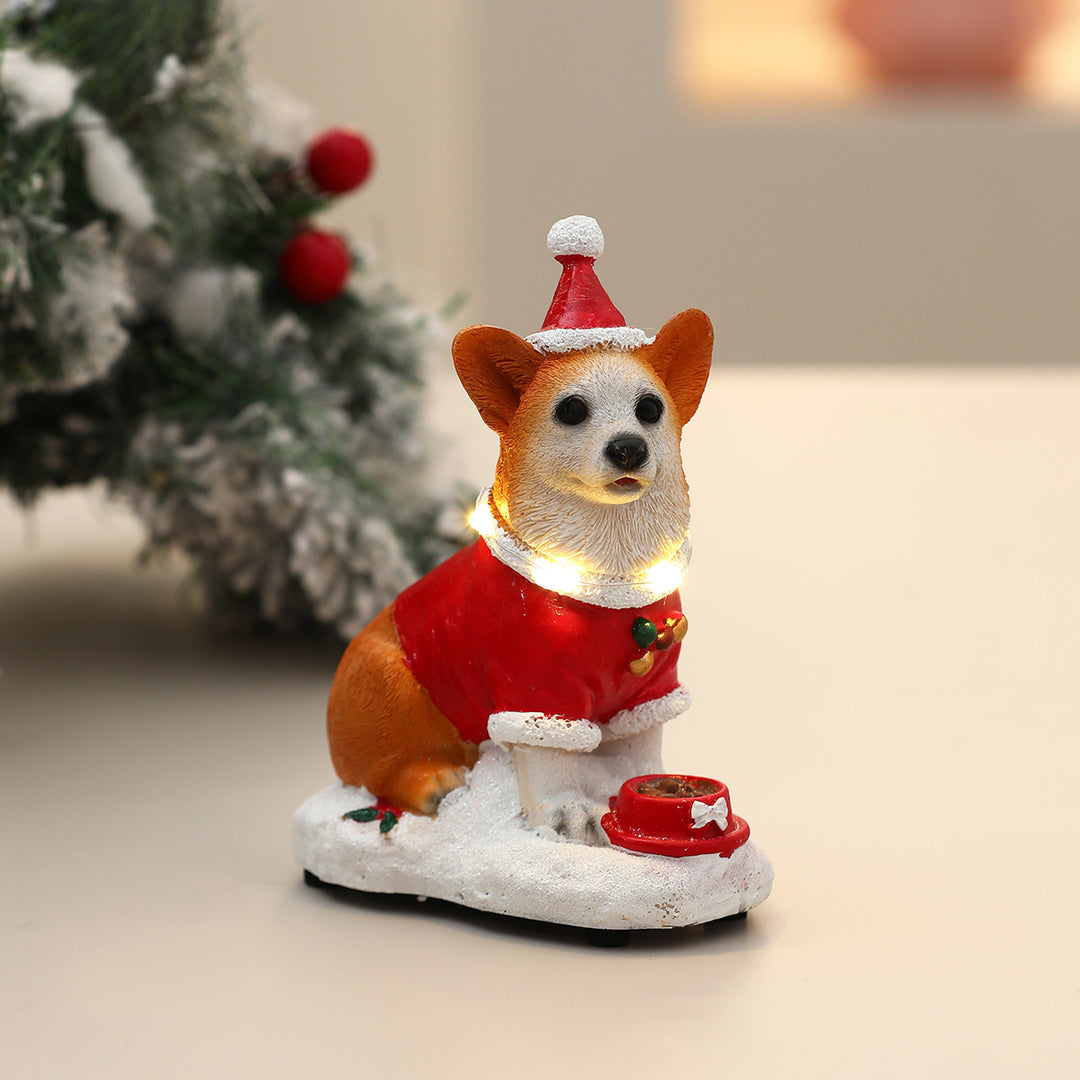 LED Illuminated Snowman Figurine Bowlift