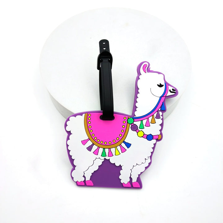 Llama-Shaped Luggage Tag Bowlift
